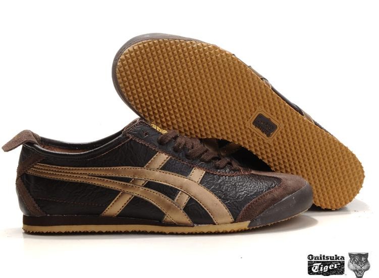 asics tiger leather shoes